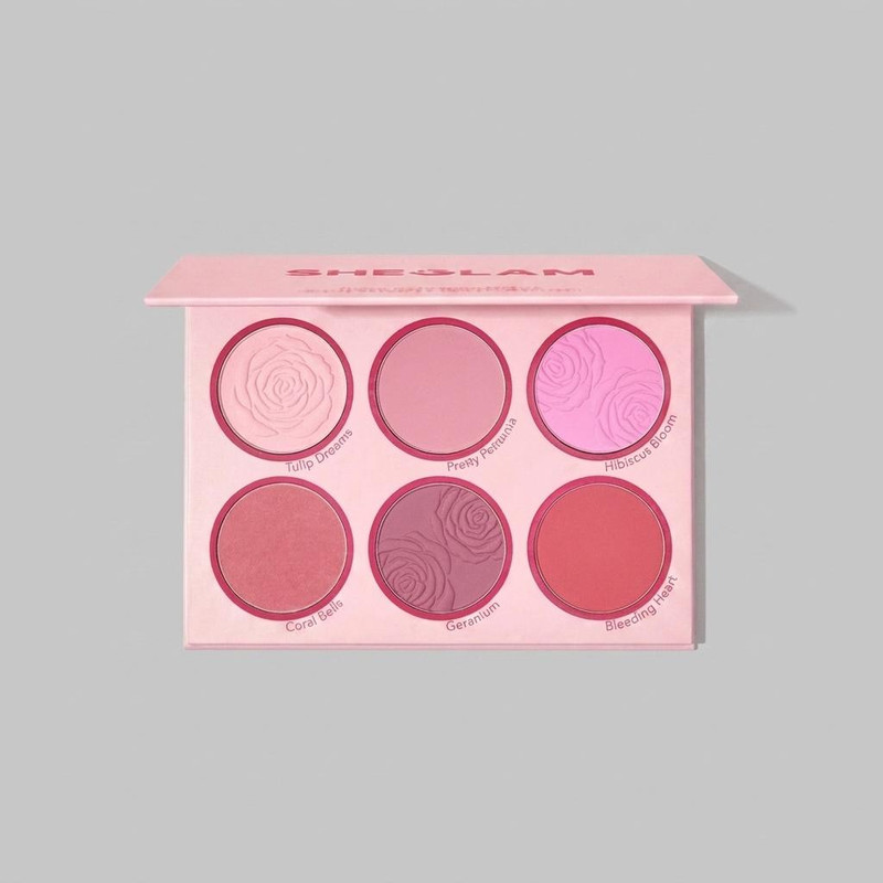 پالت رژ گونه شیگلم مدل  BLUSHING BOUQUET
